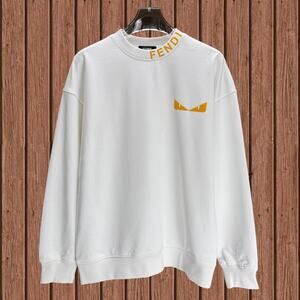 Classic Men's Fendi White Long Sleeve